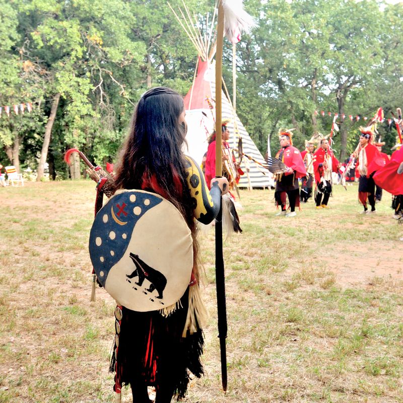 Kiowa Black Leggings Warrior Society Ceremonial